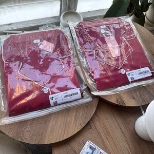 2pcs Silk Satin Pijama for Women Set 2 Piece button down Soft Pjs Sets size M